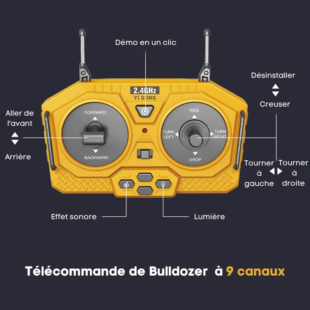 Jouet chantier Radiocommandé - Bigdeal